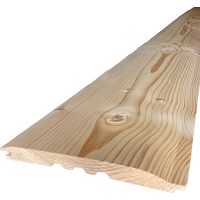 Palubky 18 x 196 x 5100 mm - 6ks/bal.RW, severský smrk, srubový profil AB