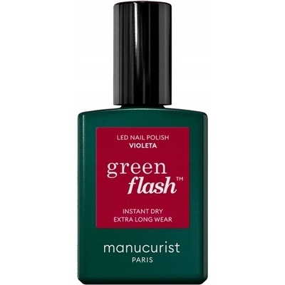 manucurist GREEN LED gel Laky na nehty 15 ml Violeta