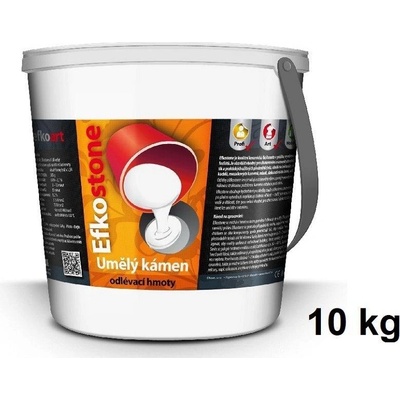 EFKOSTONE - tvrdá odlévací hmota 10 kg