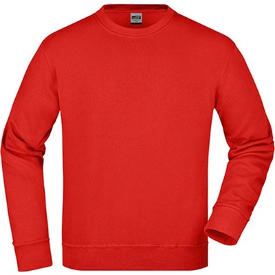 James & Nicholson pánska mikina JN840 Red