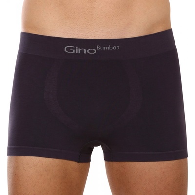 Gino bezešvé boxerky Micro Cotton Long Tmavě šedé – Hledejceny.cz