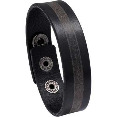 Naky kožený náramek Tacoma N070 black