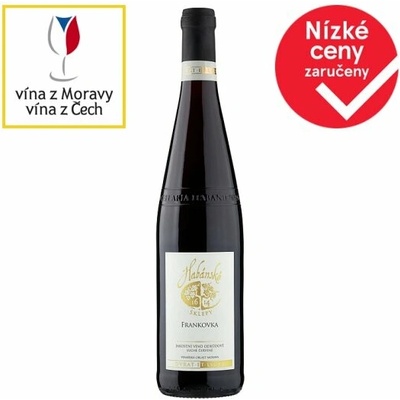 Habánské sklepy Frankovka 12,5% 0,75 l (holá láhev)