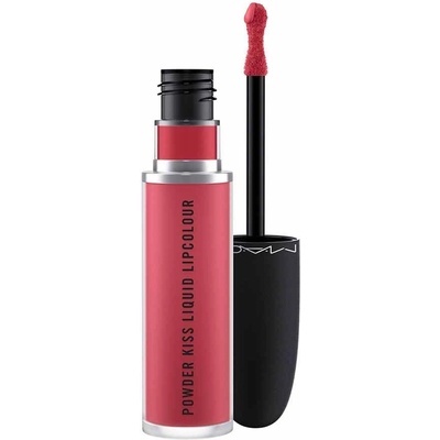 MAC Cosmetics Powder Kiss Liquid Lipcolour matný tekutý rúž A Little Tamed 5 ml