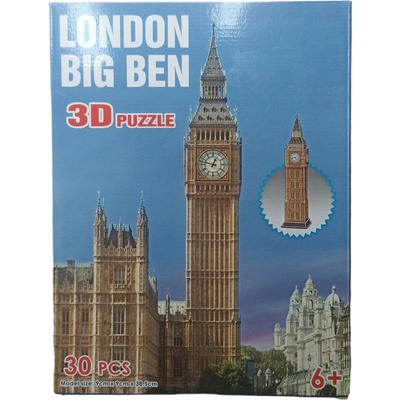 CubicFun 3D puzzle National Geographic: Big Ben 94 ks