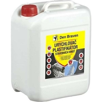 Urychlovač a plastifikátor stavebních hmot Den Braven – 5 l