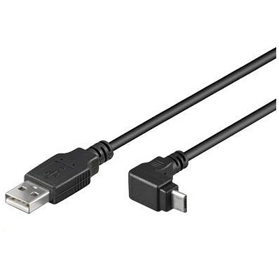 PremiumCord ku2m2f-90 USB A - MicroB, 2m