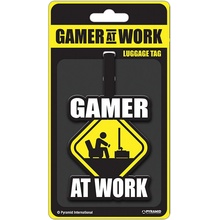Pyramid Štítok na batožinu Gamer at work
