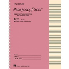Deluxe Wirebound Premium Manuscript Paper