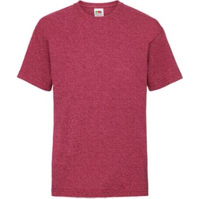 Fruit of the Loom 61-033-0 Vintage Heather Red