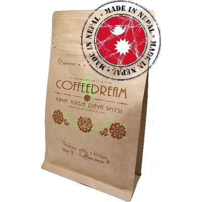 Coffeedream Káva Nepal Mt. Everest Středně jemné mletí Espresso mocca Nepal 100 g