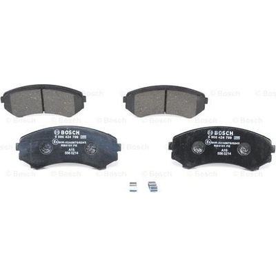 BOSCH Sada brzdových platničiek kotúčovej brzdy 0986424709