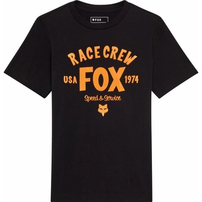 FOX Yth Slogan Ss Tee Black
