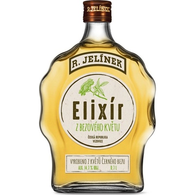 Rudolf Jelínek Elixír z Bezového Květu 14,7% 0,7 l (holá láhev)