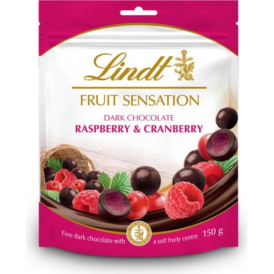 Lindt Sensation maliny/brusinky 150 g