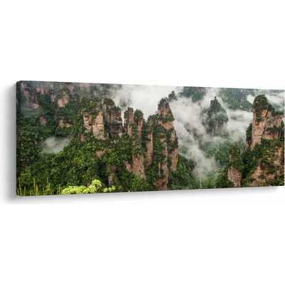 Obraz - Zhangjiajie National Park, Čína, jednodílný 100x40 cm