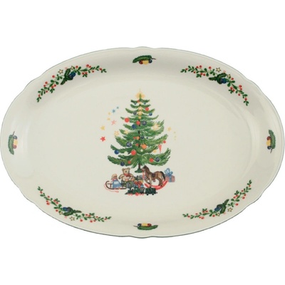 Seltmann Marie-Luise Weihnachten Oválný podnos 34x26cm – Hledejceny.cz