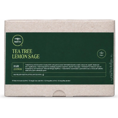 Paul Mitchell Kúra proti vypadávání vlasů Lemon Sage Hair Lotion 12 x 6 ml