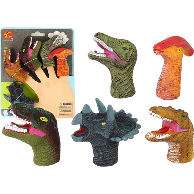 LEANToys prstoví maňásci 5 ks