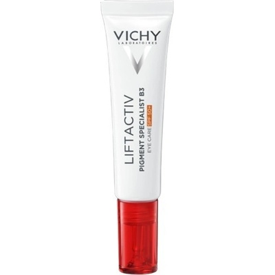 Vichy Liftactiv Pigment Specialist B3 oční krém proti kruhům pod očima SPF 50+ 15 ml – Hledejceny.cz