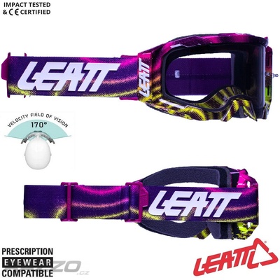Leatt Velocity 5.5 Zebra Neon 2022