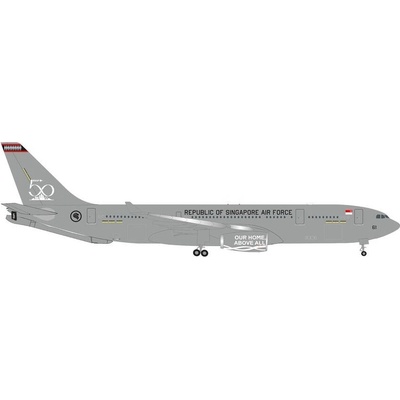 Herpa A330-243MRTT Republic of Singapore Air Force 112 Squadron Changi Air Base “RSAF 50 years” 1:500