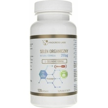 Progress Labs Organický selén 200 mcg 120 kapsúl