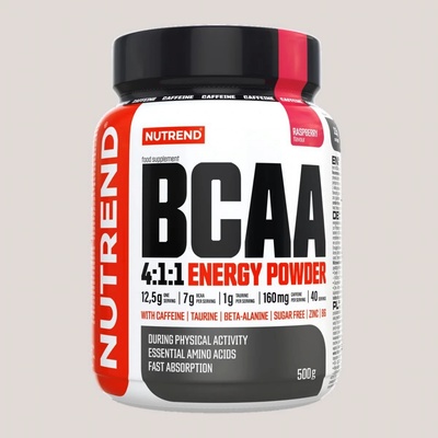 NUTREND BCAA 4:1:1 ENERGY POWDER, 500 g