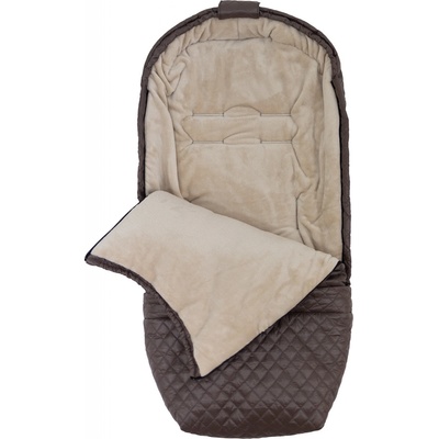 ESITO Rostoucí zimní Quilt cappuccino 105 x 46 cm / hnědá / latté