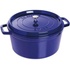 Staub Cocotte hrnec kulatý 22 cm 2,6 l tmavě modrý