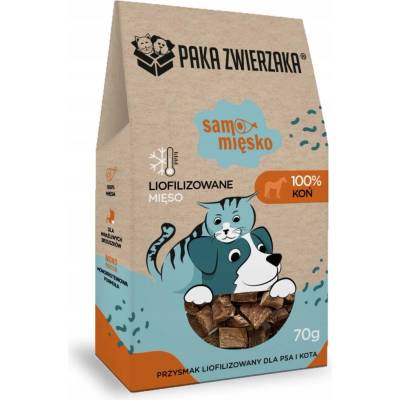 Paka Zwierzaka Lyofilizovaná pochoutka Pamlsek KONĚ 70 g