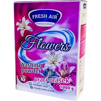 Fresh Air prací prášok s vôňou Kvetov 1 kg