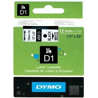 DYMO páska D1 12 mm x 7 m čierna na bielej S0720530