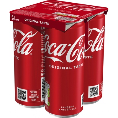 Coca Cola 4 x 330 ml