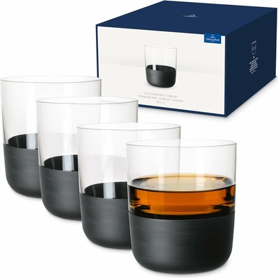 Villeroy & Boch Poháre na whisky Manufacture Rock 4 x 250 ml