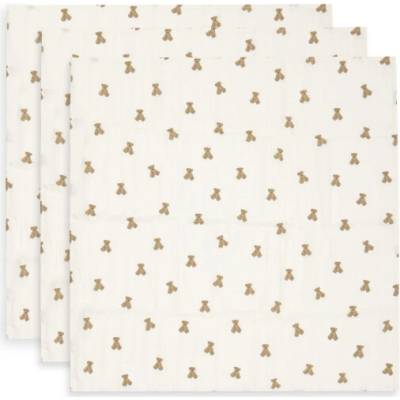 Jollein Plienky 70x70 Mini Teddy Bear 3 ks
