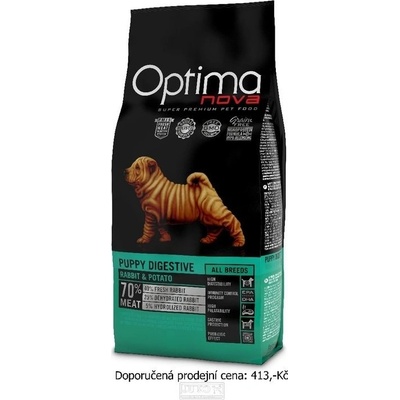 OPTIMAnova Puppy DIGESTIVE Grain Free Rabbit 2 kg