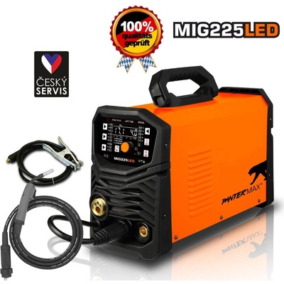 Pantermax MIG225LED MIG/TIG/MMA