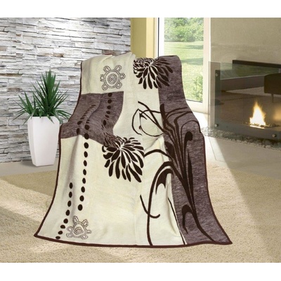 Brotex deka Karmela záhradné kvety 150x200