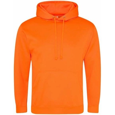 Just Hoods College Hoodie Color Orange Crush Oranžová