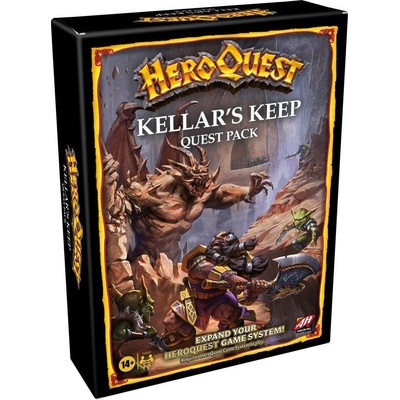 Hasbro Avalon Hill HeroQuest Kellar's Keep Expansion EN
