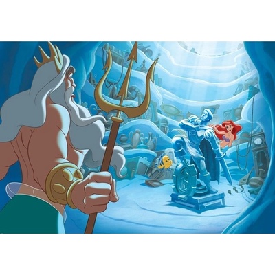 Preinterier FT2139 Fototapeta na stenu Malá morská víla: Ariel a kráľ Triton vlies 104cm x 70cm