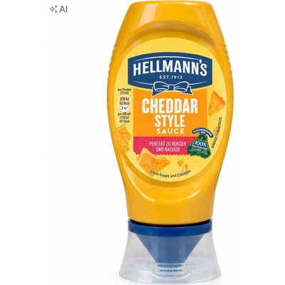 Hellmann's Omáčka Cheddar 250 ml