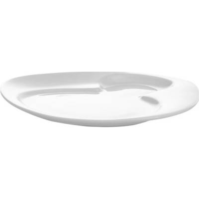 RAK Porcelain Nabur Tanier plytký 32 x 26,5 cm
