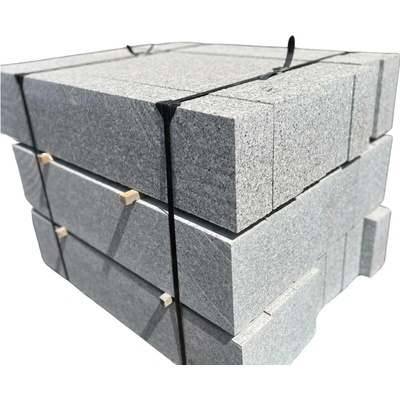 Slapaky OP7 obrubník tryskaný 12 x 25 x 80-120 cm žula 1 ks