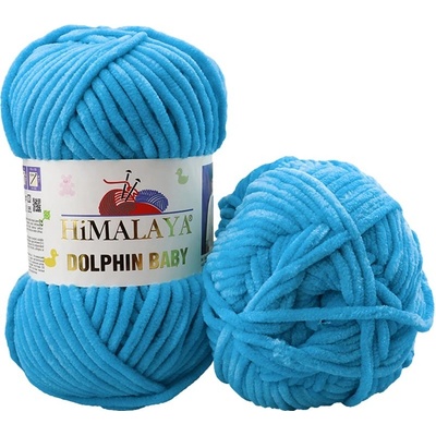 Himalaya příze Dolphin Baby 80326 azurově modrá