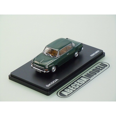 Abrex škoda 1100MBX Tmavá 1969 Zelená 1:43