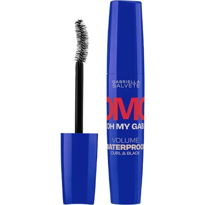 Gabriella Salvete Oh My Gab! OMG Waterproof voděodolná řasenka pro prodloužení, natočení a objem 14 ml