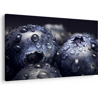 Obraz ovoce s kapkami vody, jednodílný 120x80 cm