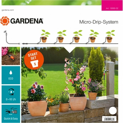 GARDENA MDS-startovací sada pro rostliny v květináčích S 13000-20 – Hledejceny.cz